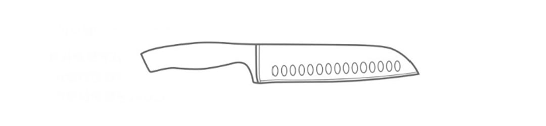 HuoHou 6 in 1 Steel Knife Set
