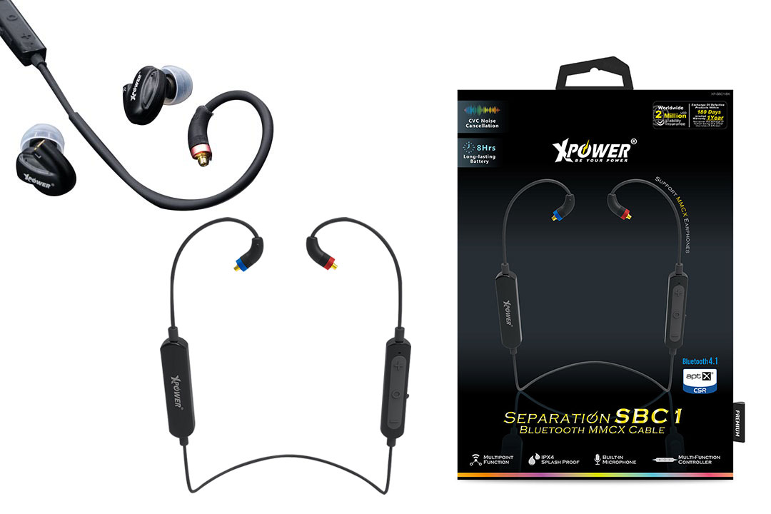 XPower Separation SBC1 Bluetooth MMXC Cable – Black