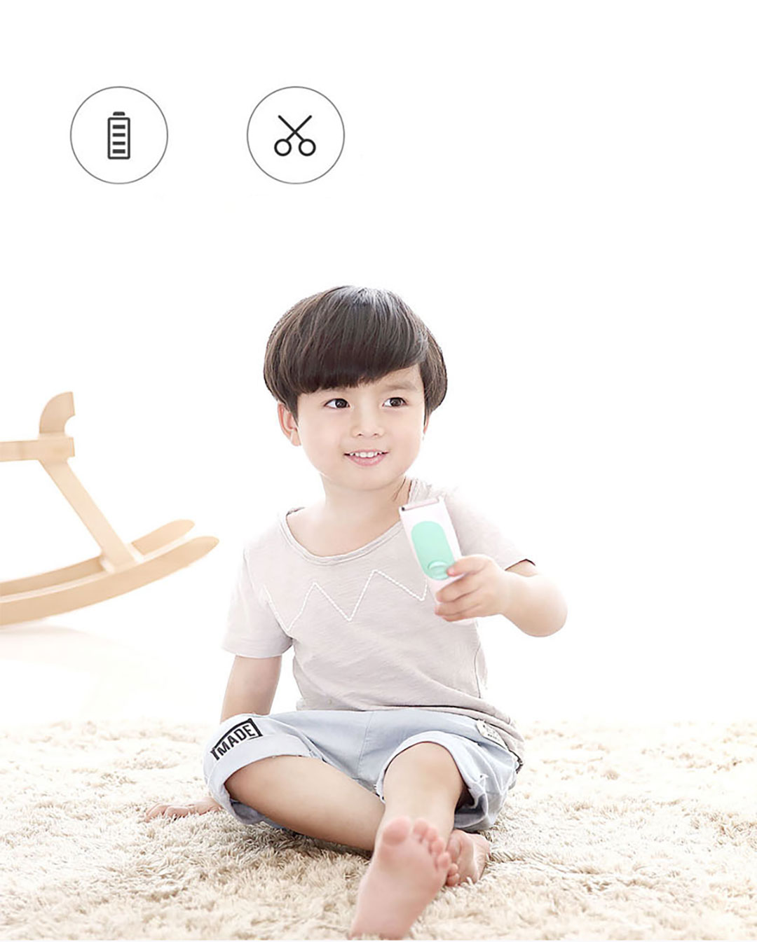 Xiaomi Yueli Kids Electric Hair Shaver