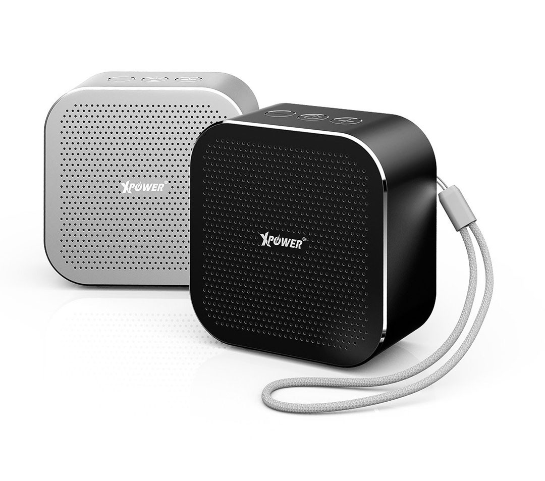 XPower Bluetooth Speaker BS1 – Black / Silver