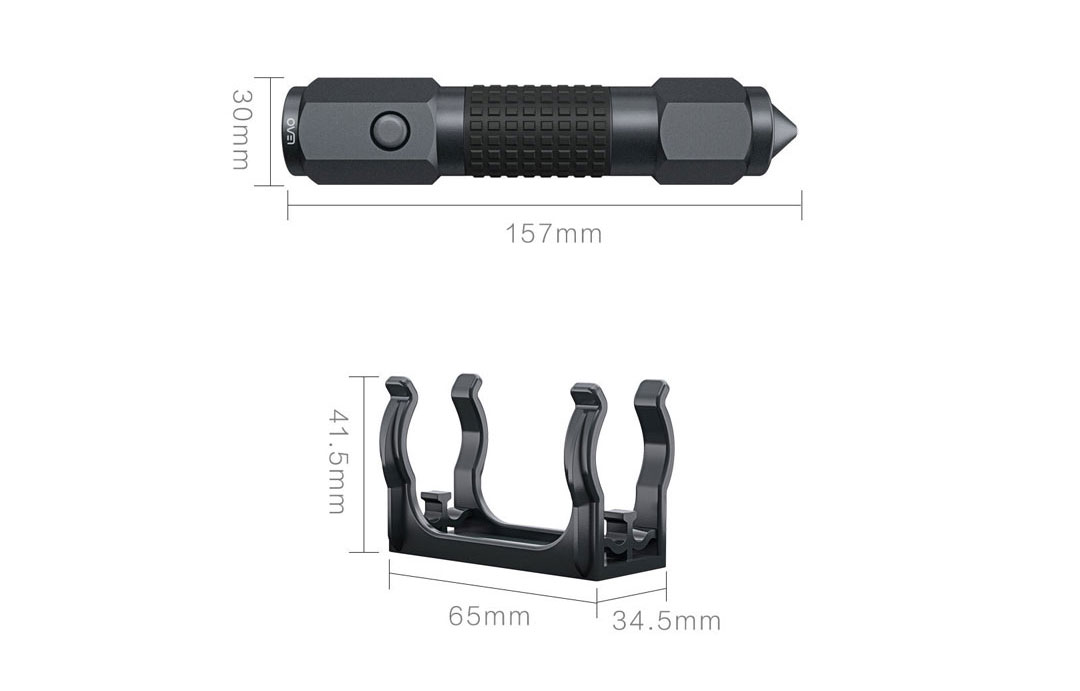 Xiaomi Leao Safety Hammer Torch Light
