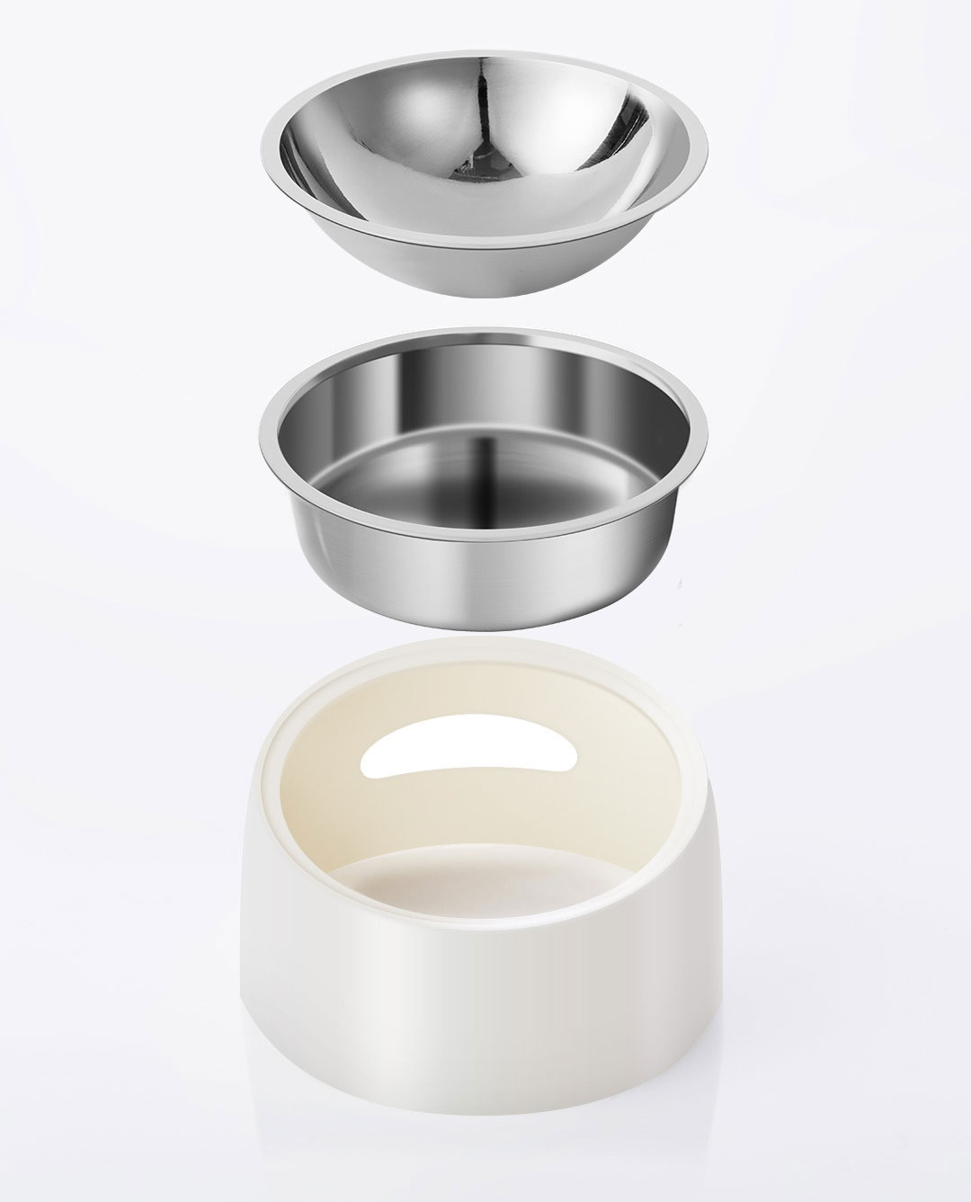 Xiaomi Jordan Judy Stainless Steel Pet Bowl – Dual Bowl
