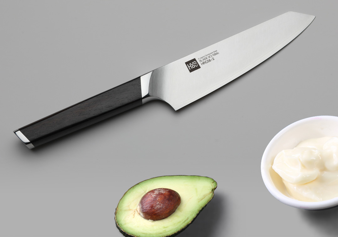 HuoHou Composite Steel 5-In-1 Kitchen Knife Set 