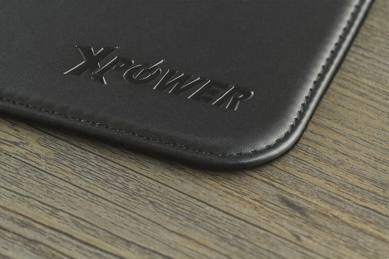 XPower Premium Leather Mouse Pad