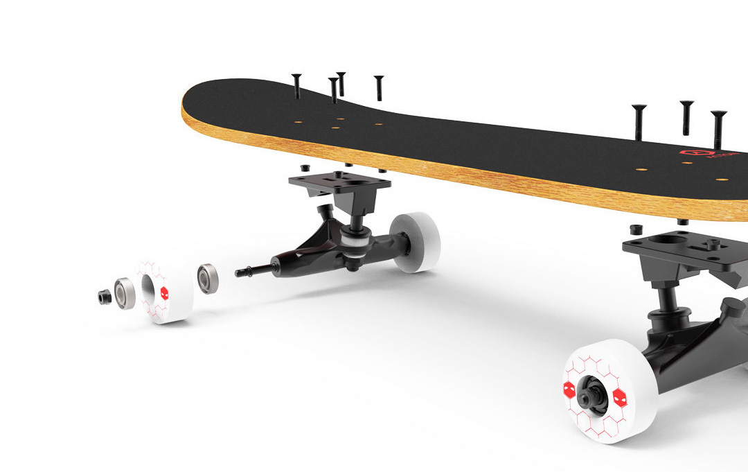 Xiaomi Acton Double Rocker Skateboard B1