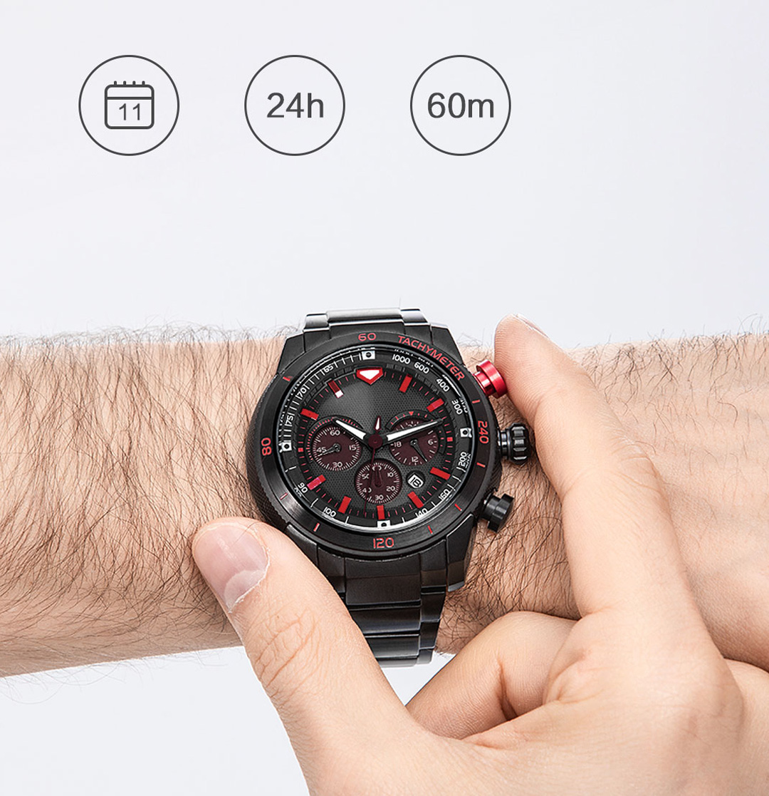 Xiaomi TwentySeventeen Optical Kinetic Energy Watch Light Series