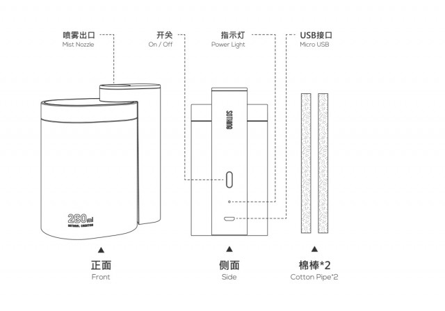 Xiaomi Sothing Desk Humidifier