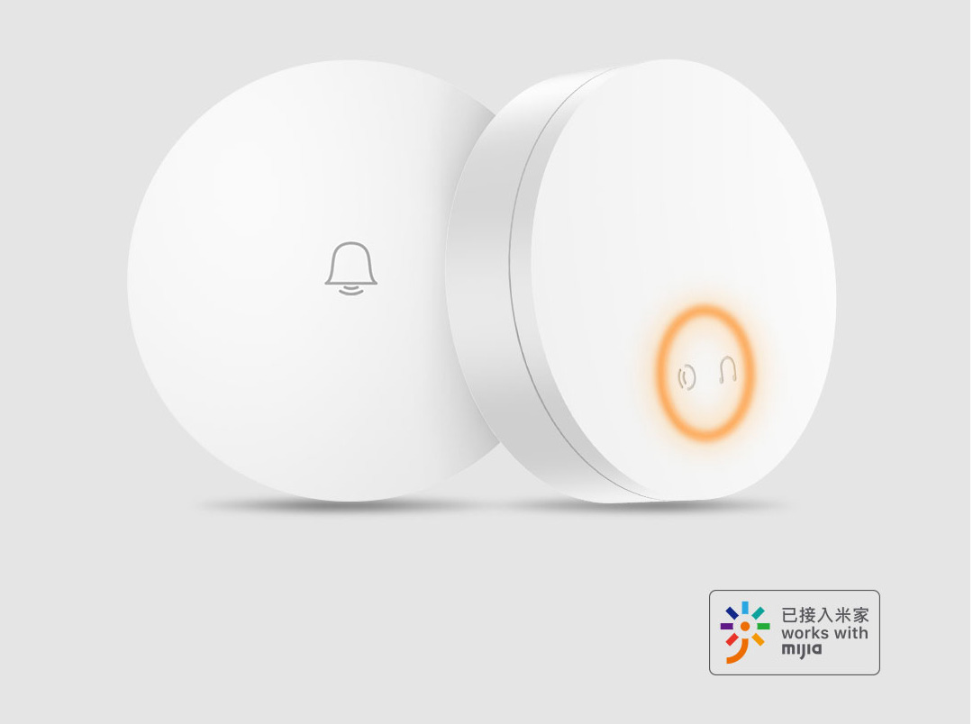 Xiaomi linptech wireless doorbell wifi version электронный беспроводной количество мелодий 36