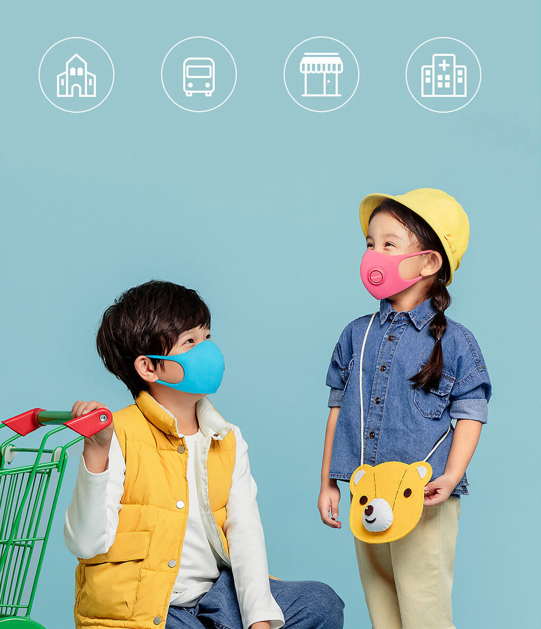 Xiaomi Smartmi Haze Mask Kids Version