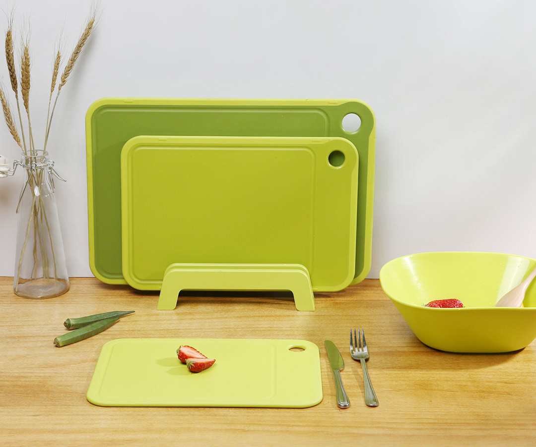 Quange Non-slip Double-sided Cutting Board Set