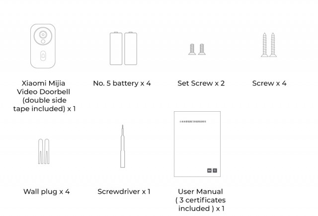 Xiaomi Mijia Smart Video Doorbell