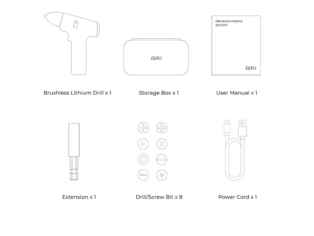 Xiaomi Akku Multi-Function Cordless Drill