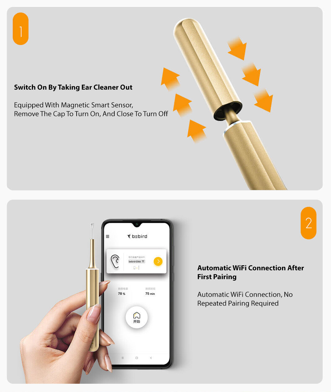 Xiaomi Bebird Smart Otoscope Ear Cleaning X7 Pro