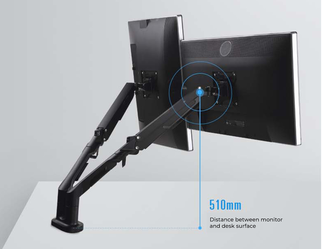 Xiaomi Aluminium Dual Monitor Mount Arm A8D