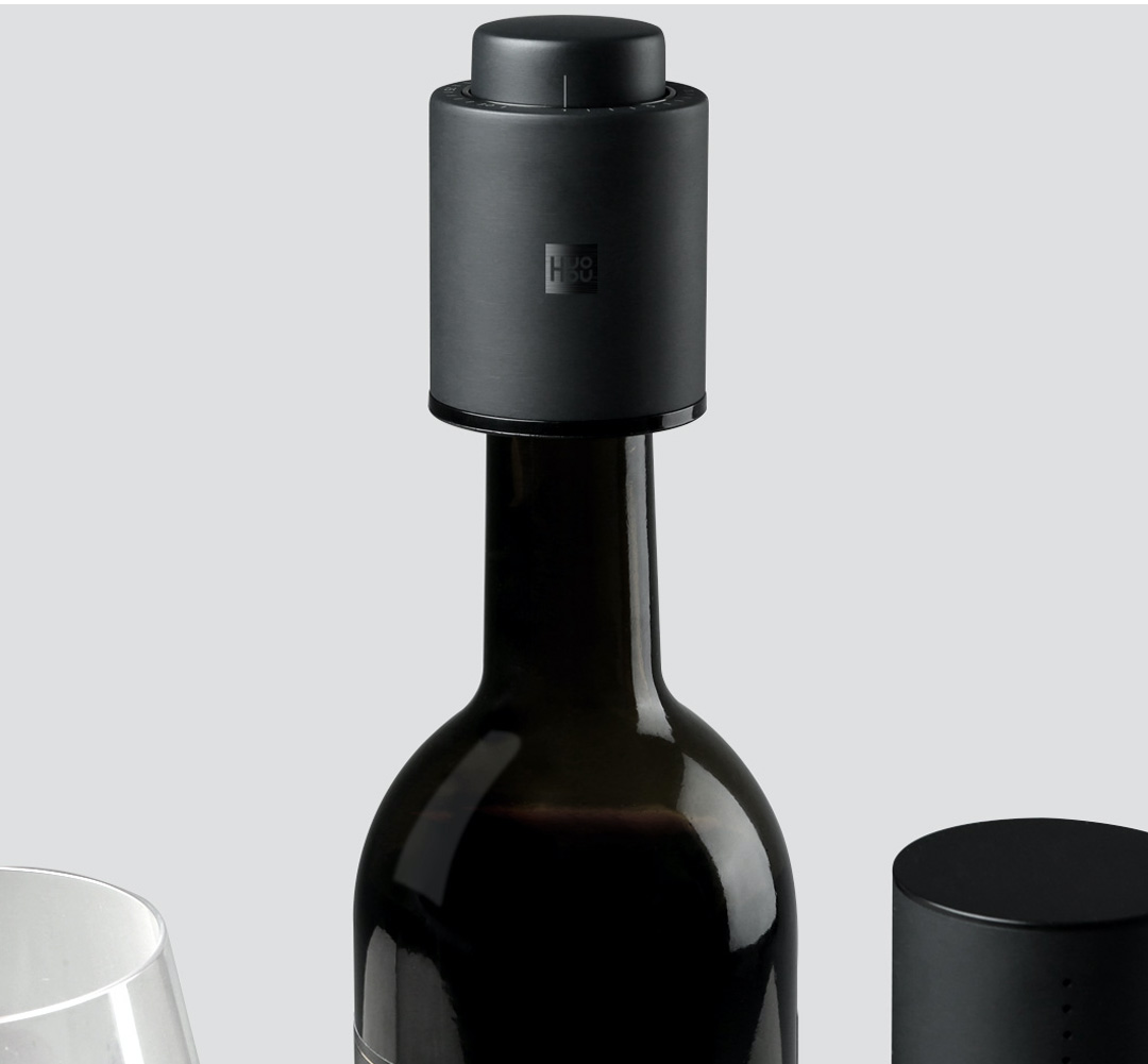 HuoHou Electric Wine Bottle Opener Stopper Pourer
