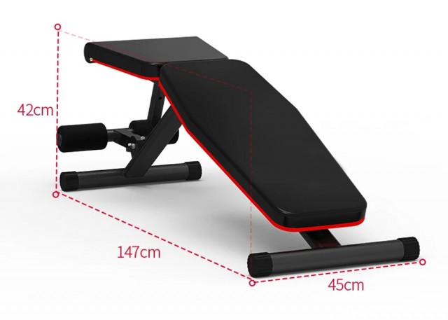 Dontz Foldable Workout Bench
